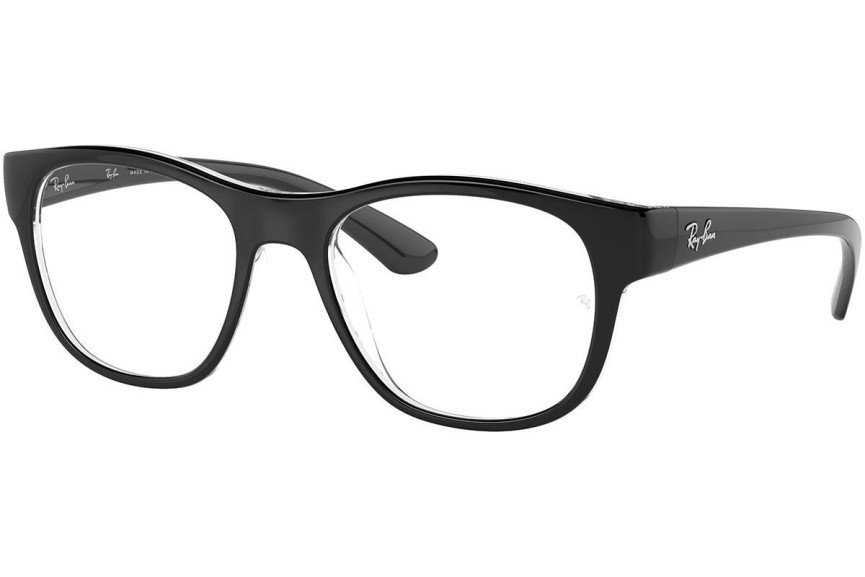 Okuliare Ray-Ban RX7191 2034 Squared Čierne