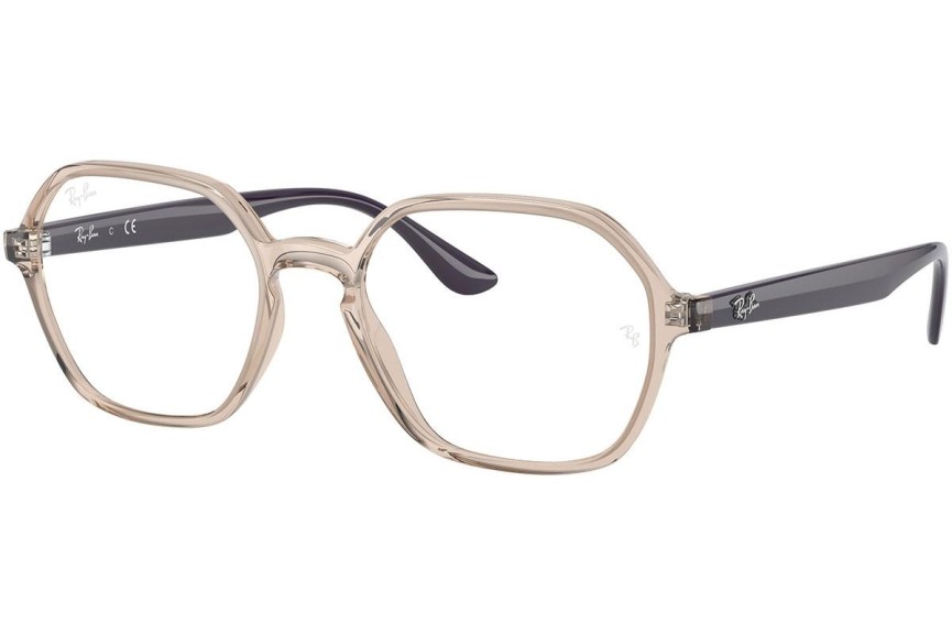 Okuliare Ray-Ban RX4361V 8138 Squared Hnedé