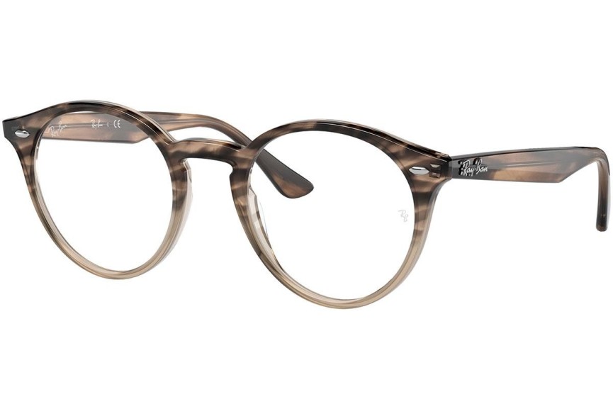 Okuliare Ray-Ban RX2180V 8107 Okrúhle Havana