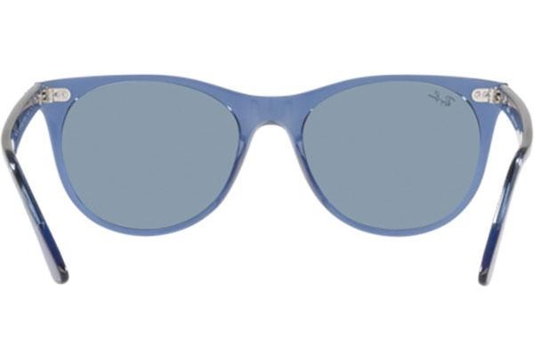 Slnečné okuliare Ray-Ban Wayfarer II RB2185 658756 Squared Modré