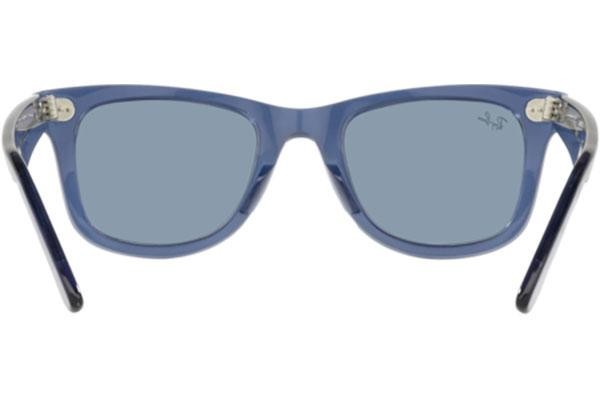 Slnečné okuliare Ray-Ban Wayfarer RB2140 658756 Squared Modré