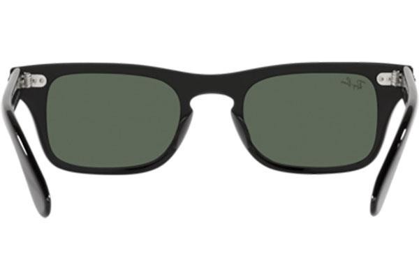 Slnečné okuliare Ray-Ban Junior Burbank Jr RJ9083S 100/71 Obdĺžníkové Čierne