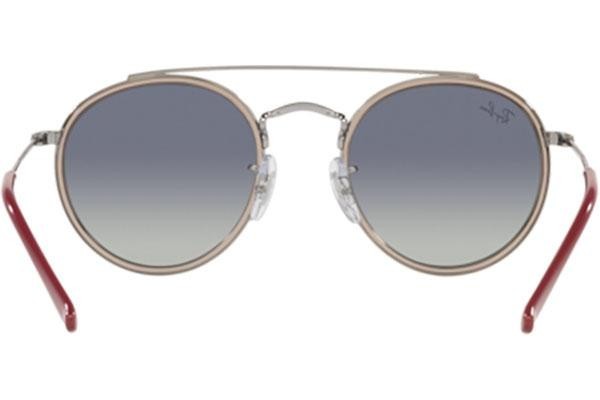 Slnečné okuliare Ray-Ban Junior RJ9647S 289/4L Okrúhle Sivé