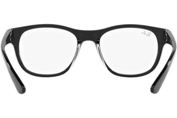 Okuliare Ray-Ban RX7191 2034 Squared Čierne