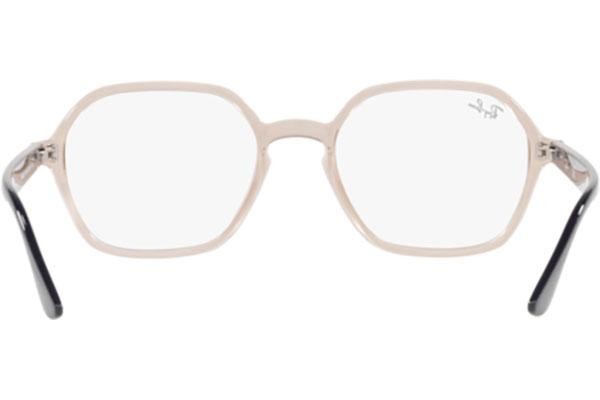 Okuliare Ray-Ban RX4361V 8138 Squared Hnedé