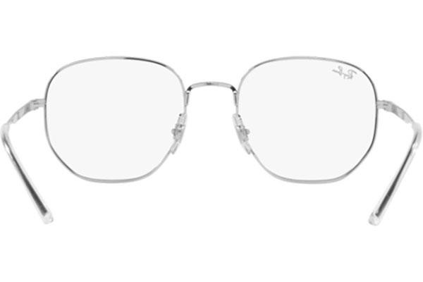 Okuliare Ray-Ban RX3682V 2501 Squared Strieborné