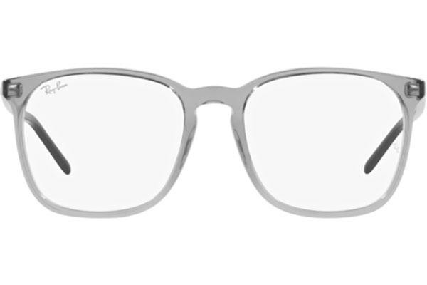 Okuliare Ray-Ban RX5387 8140 Squared Sivé