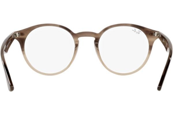 Okuliare Ray-Ban RX2180V 8107 Okrúhle Havana