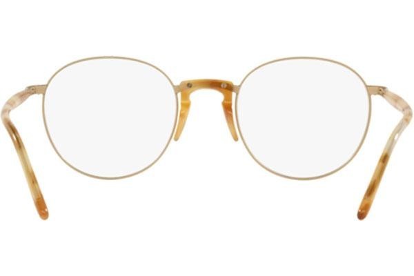 Okuliare Giorgio Armani AR5117 3002 Okrúhle Zlaté