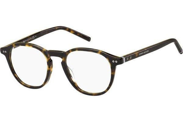 Okuliare Tommy Hilfiger TH1893 086 Okrúhle Havana