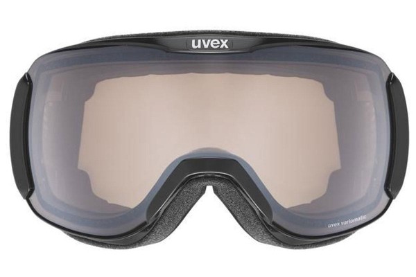 Lyžiarske okuliare uvex downhill 2100 V Black S1-S3 Photochromic Jednoliate | Shield Čierne