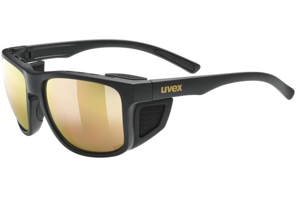 Slnečné okuliare uvex sportstyle 312 Black Mat / Gold S3 Squared Čierne