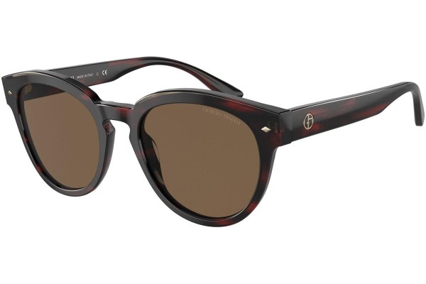 Slnečné okuliare Giorgio Armani AR8164 591773 Okrúhle Havana