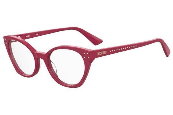 Okuliare Moschino MOS582 C9A Cat Eye Červené