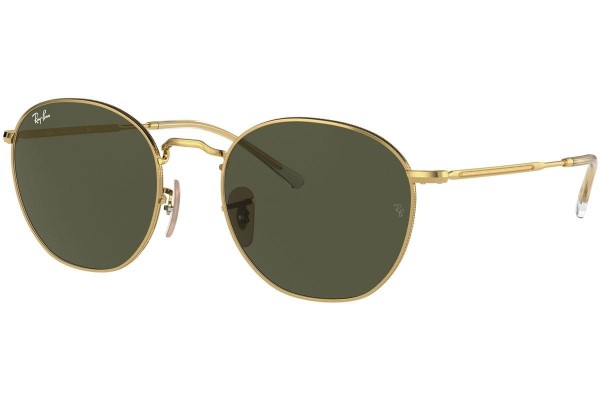 Slnečné okuliare Ray-Ban Rob RB3772 001/31 Okrúhle Zlaté