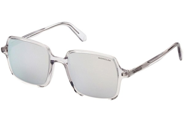 Slnečné okuliare Moncler ML0212 26D Polarized Squared Priehľadné