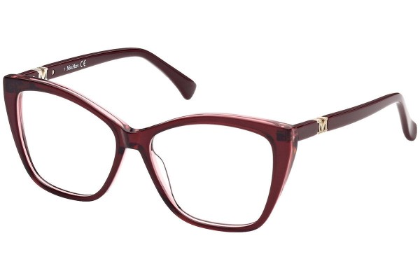 Okuliare Max Mara MM5036 066 Squared Červené