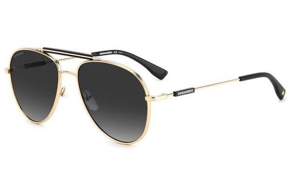 Slnečné okuliare Dsquared2 D20045/S RHL/9O Pilot Zlaté