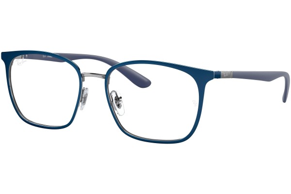 Okuliare Ray-Ban RX6486 3124 Squared Modré