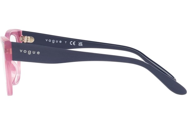 Okuliare Vogue Eyewear VO5454 3024 Squared Ružové