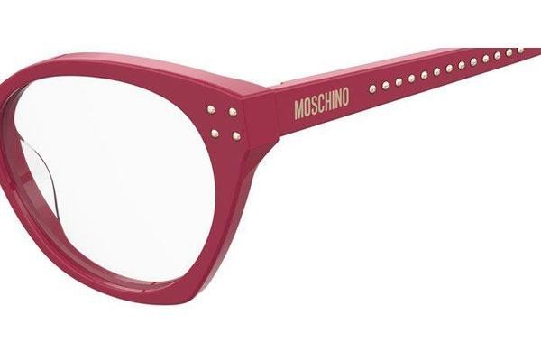 Okuliare Moschino MOS582 C9A Cat Eye Červené