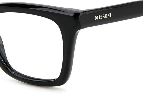 Okuliare Missoni MIS0117 807 Squared Čierne