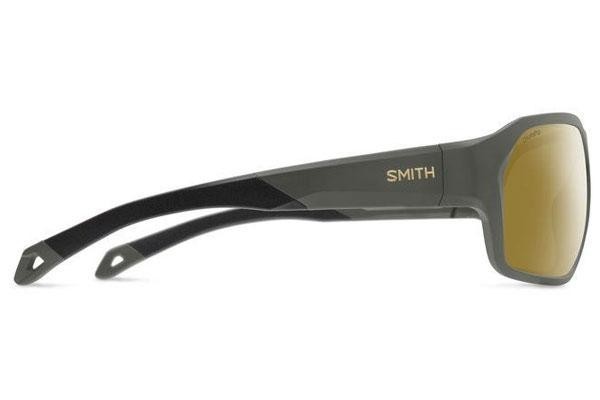 Slnečné okuliare Smith DECKBOSS FRE/QE Polarized Obdĺžníkové Sivé