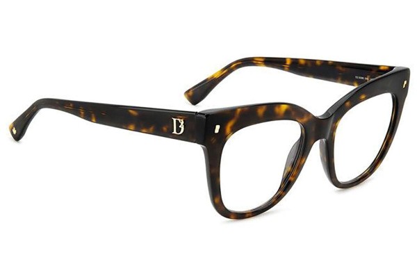 Okuliare Dsquared2 D20098 086 Okrúhle Havana