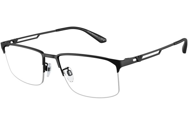 Okuliare Emporio Armani EA1143 3001 Squared Čierne