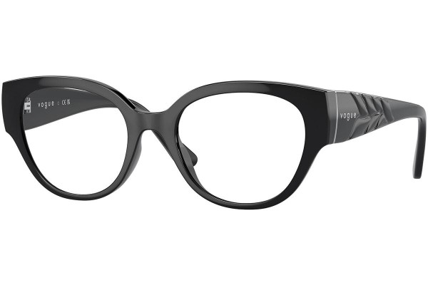 Okuliare Vogue Eyewear VO5482 W44 Okrúhle Čierne