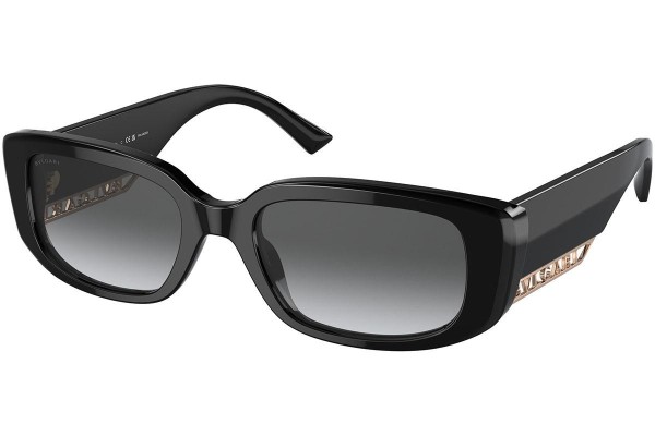 Slnečné okuliare Bvlgari BV8259 501/T3 Polarized Obdĺžníkové Čierne