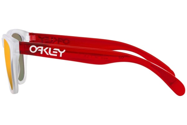 Slnečné okuliare Oakley Frogskins XXS OJ9009-08 Squared Priehľadné