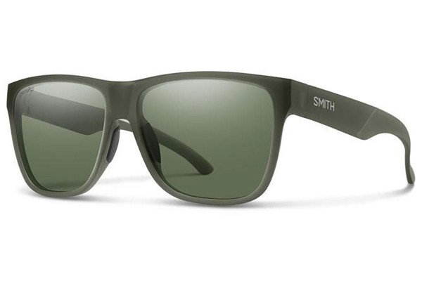 Slnečné okuliare Smith LOWDOWNXL2 B59/L7 Polarized Squared Zelené