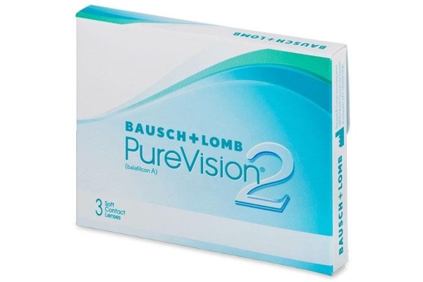 Mesačné PureVision 2 (3 šošovky)