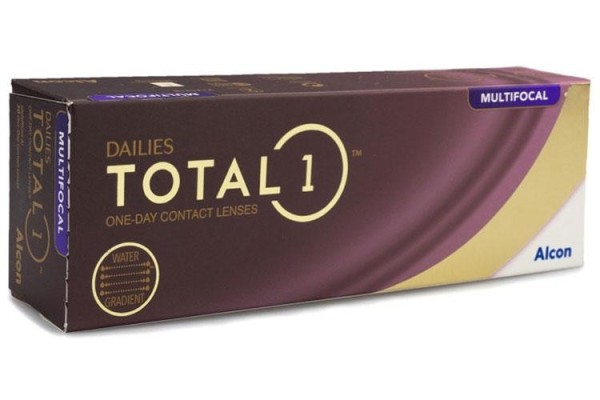 Denné Dailies TOTAL1 Multifokálne (30 šošoviek)