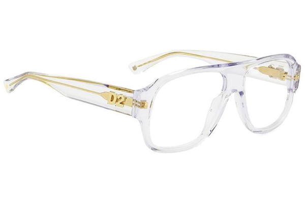 Okuliare Dsquared2 D20125 900 Flat Top Priehľadné