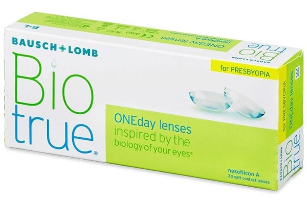 Kontaktné šošovky Denné Biotrue ONE Day for Presbyopia (30 šošoviek)