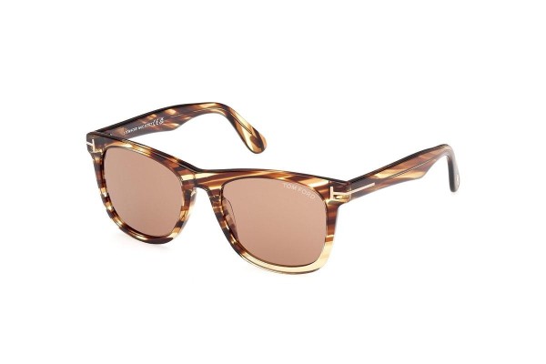 Slnečné okuliare Tom Ford FT1099 55E Squared Havana