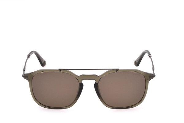 Slnečné okuliare Police SPLL76 G61P Polarized Obdĺžníkové Zelené