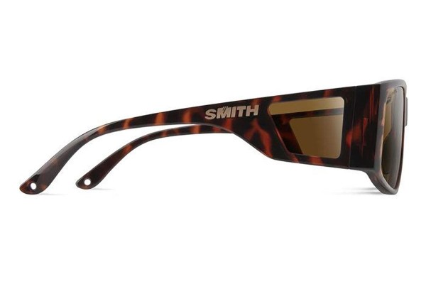 Slnečné okuliare Smith MONROEPEAK 086/L5 Polarized Obdĺžníkové Havana