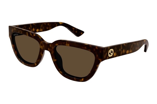 Slnečné okuliare Gucci GG1578S 002 Cat Eye Havana