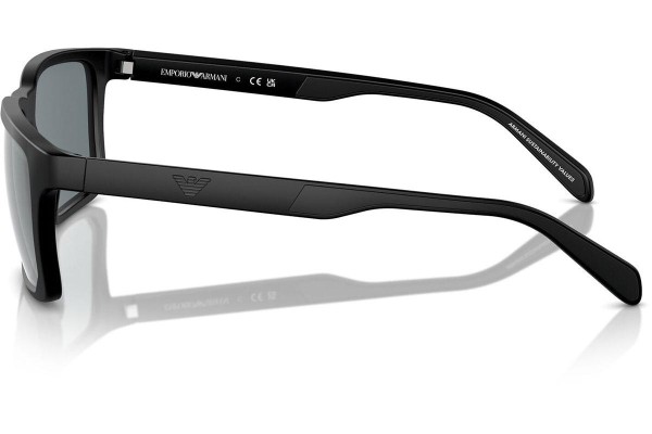 Slnečné okuliare Emporio Armani EA4219 50016G Squared Čierne