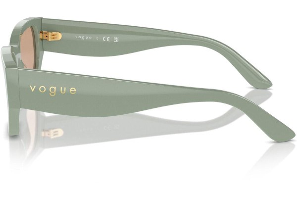 Slnečné okuliare Vogue Eyewear VO5586S 3161/3 Obdĺžníkové Zelené