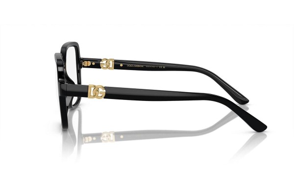 Okuliare Dolce & Gabbana DG5105U 501 Squared Čierne