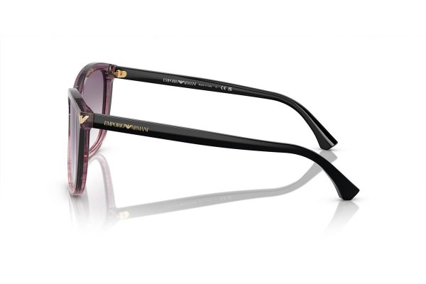 Slnečné okuliare Emporio Armani EA4060 59668H Squared Fialové