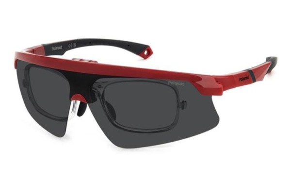 Slnečné okuliare Polaroid PLD7056/CI/S C9A/M9 Polarized Obdĺžníkové Červené