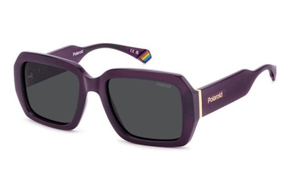 Slnečné okuliare Polaroid PLD6223/S/X B3V/M9 Polarized Obdĺžníkové Fialové