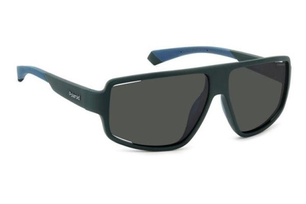 Slnečné okuliare Polaroid PLD7054/S DLD/M9 Polarized Obdĺžníkové Zelené