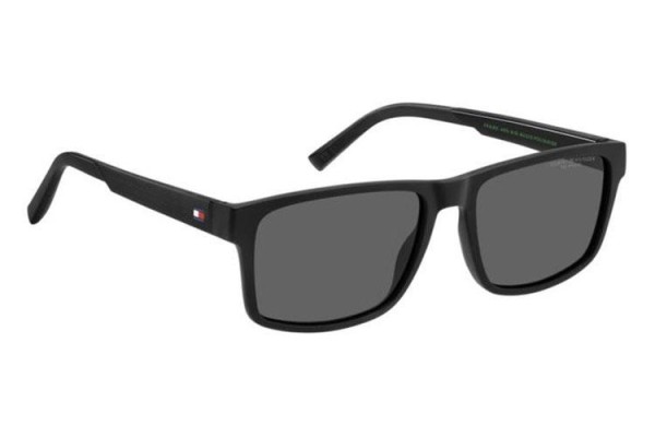 Slnečné okuliare Tommy Hilfiger TH2142/S 807/M9 Polarized Obdĺžníkové Čierne