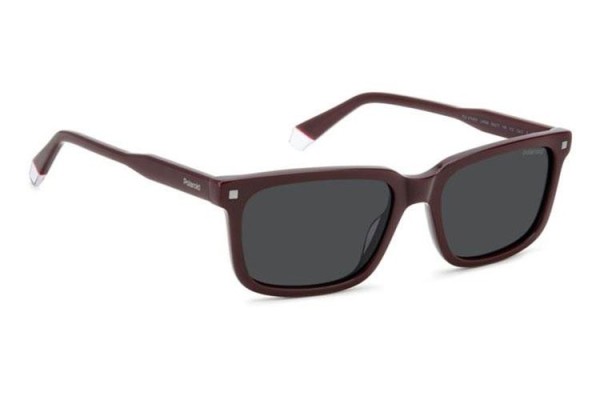 Slnečné okuliare Polaroid PLD4174/S/X LHF/M9 Polarized Obdĺžníkové Červené